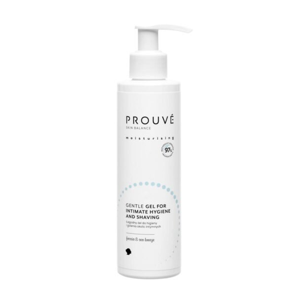 Gel suave para a higiene íntima e para a depilação Prouvé