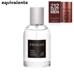 Prouvé #58 equivalente CAROLINA HERRERA 212 Sexy Men