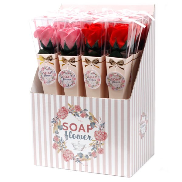 Flor de Sabao Rosa - Tam. Medio - Image 2