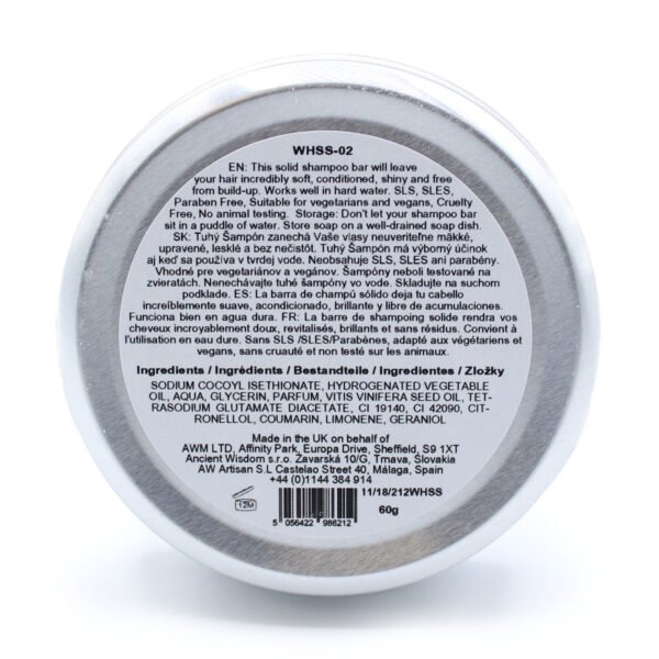 Shampoo solido 60g - Image 3